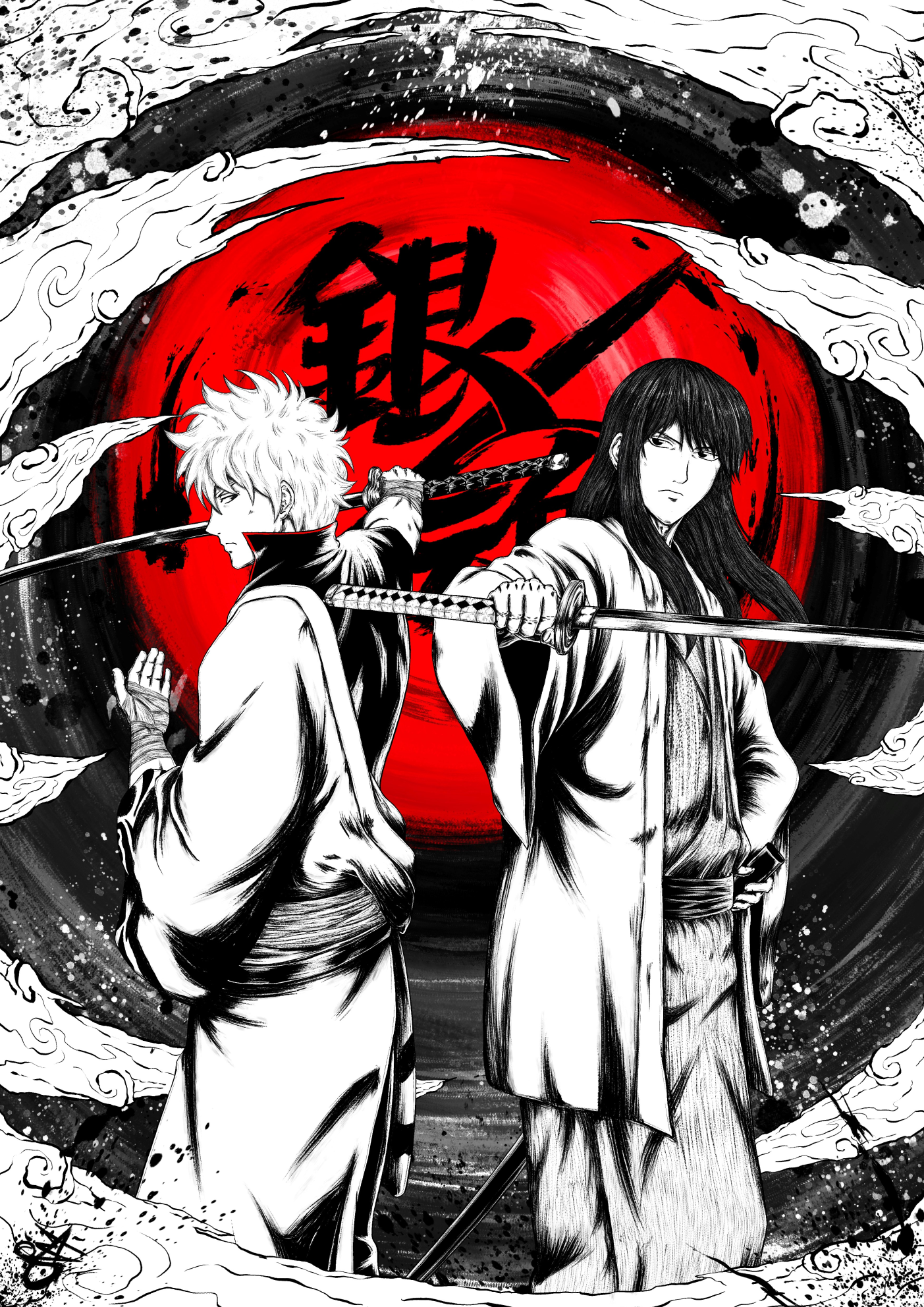 Gintama - Gintoki x Katsura