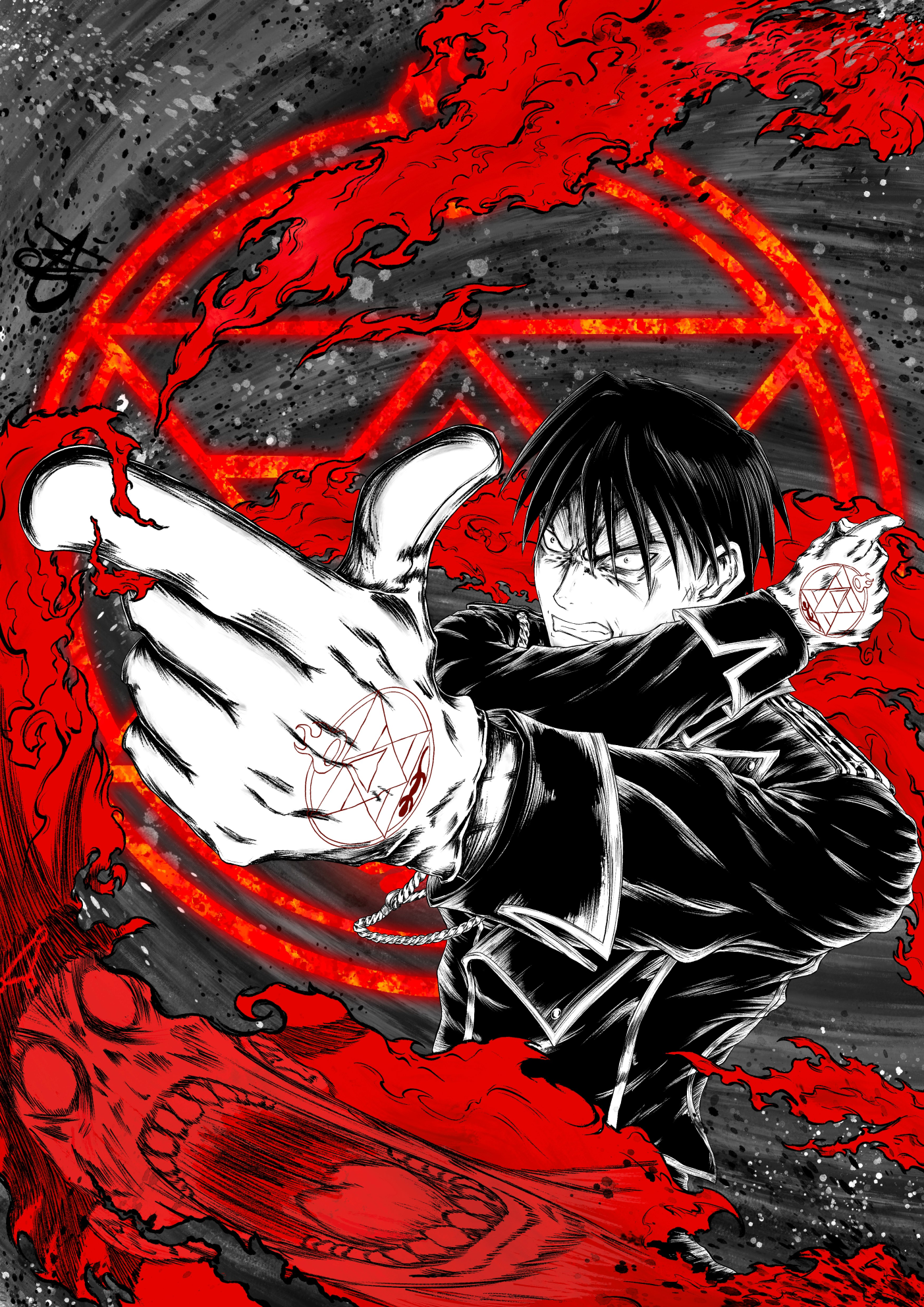 Full Metal Alchemist - Roy Mustang
