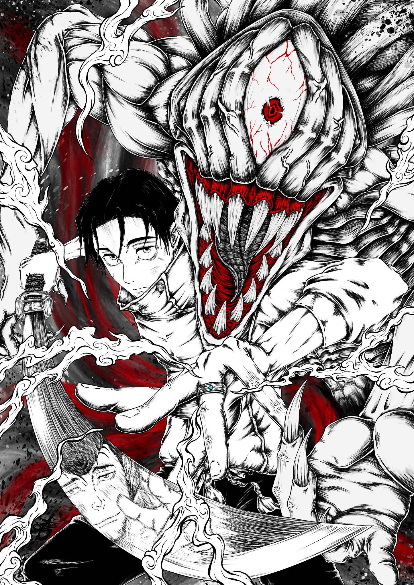 Jujutsu Kaisen - Yuta Okkotsu x Rika