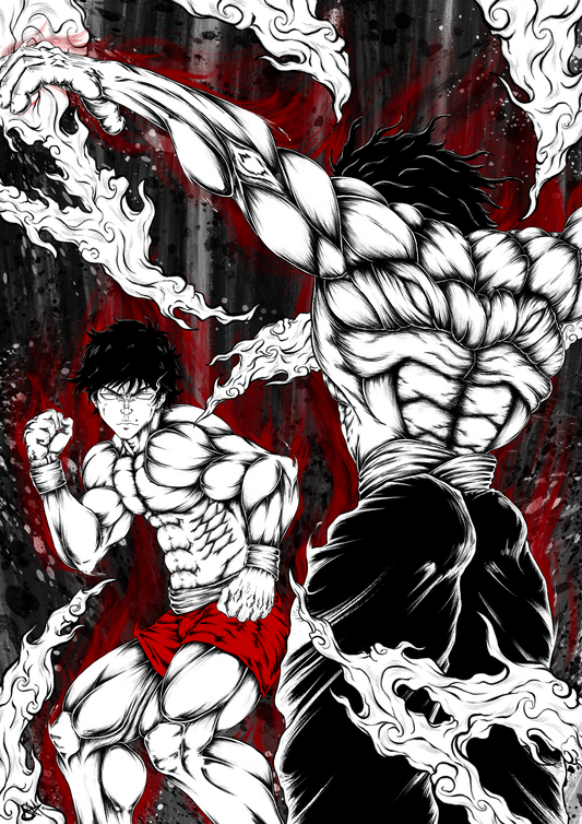 Baki - Baki x Yūjirō Hanma